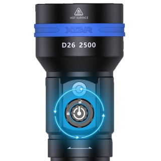 Latarka Xtar D30 6000 Full Set 6000lm LED + bateria